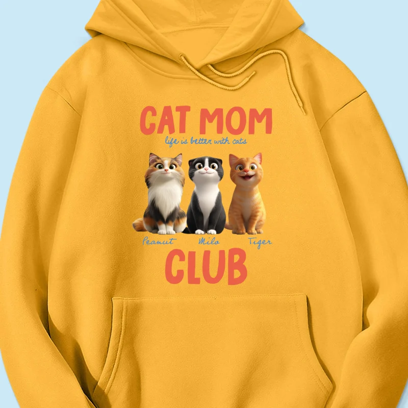 Life Is Better With Cats - Personalized Shirt - Gift For Cat Lovers - Image 68