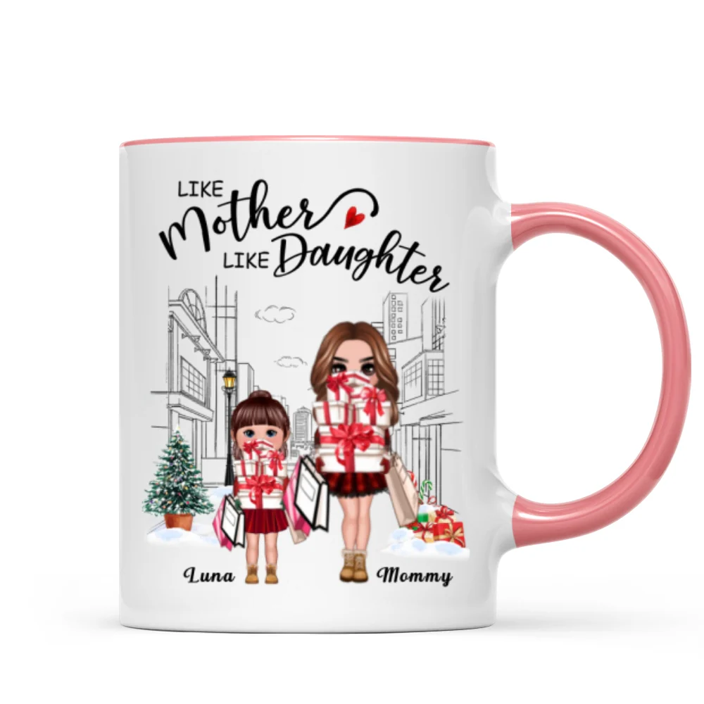 Like Mother Like Daughter Go Shopping Personalized Mug - Image 6