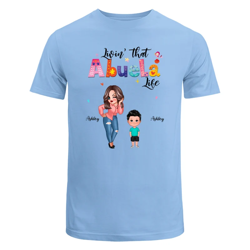 Livin‘ That Grandma Life Sassy Girl Gift For Grandma Personalized Shirt - Image 8