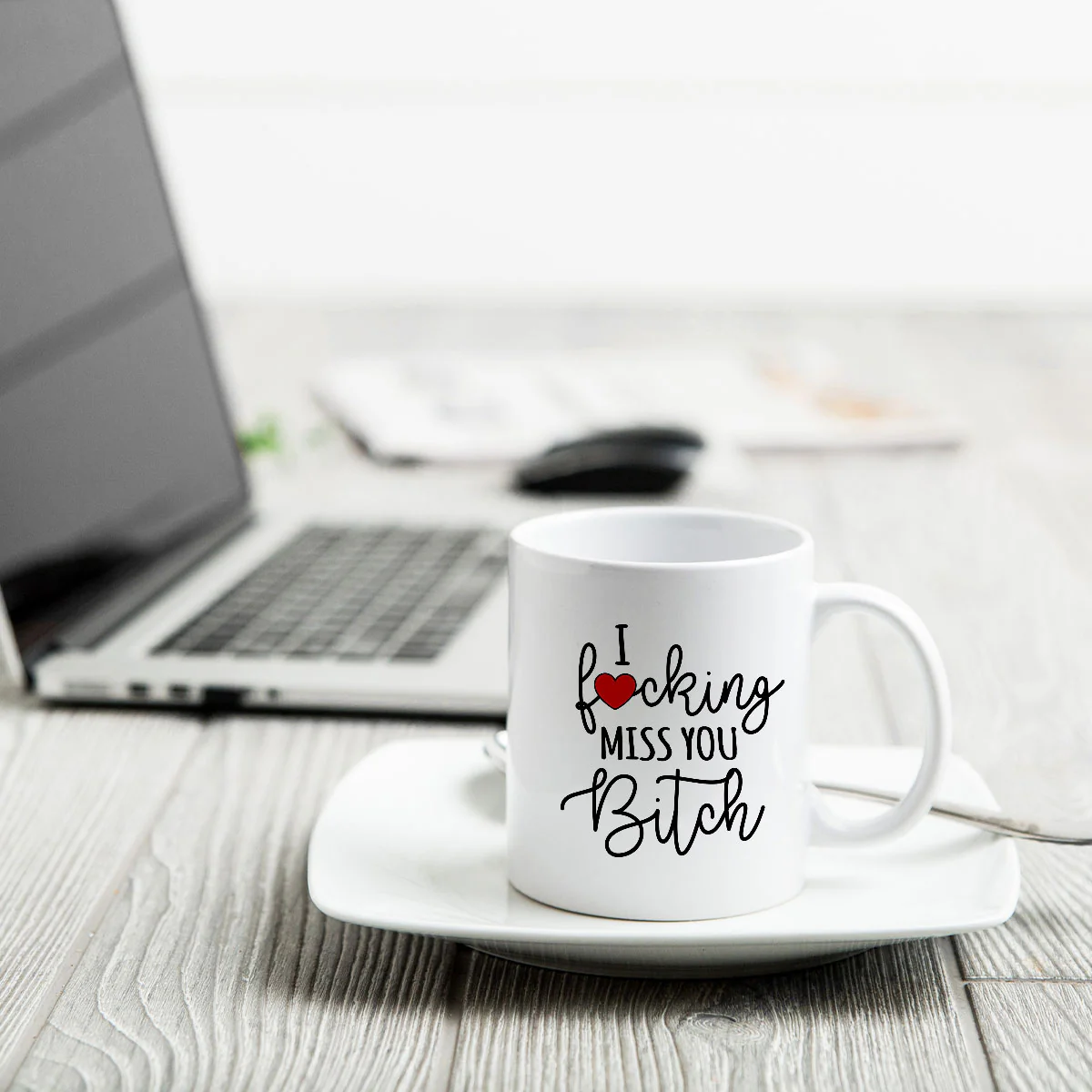 Long Distance Best Friend Moving Gift Watercolor Wildflower State Map Personalized Mug - Image 4