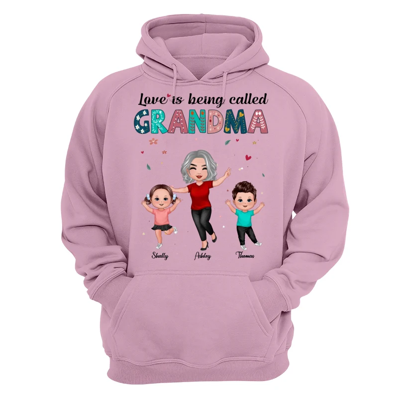 Love Being Called Grandma Happy Doll Personalized Shirt - Image 15