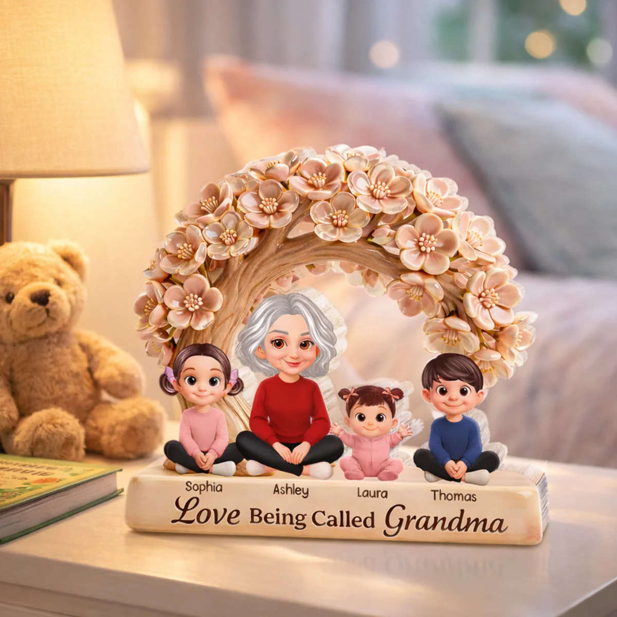 Love Being Called Grandma - Personalized Acrylic Block Plaque - Mother's Day Gift for Grandma, Mom, Wife - Image 8