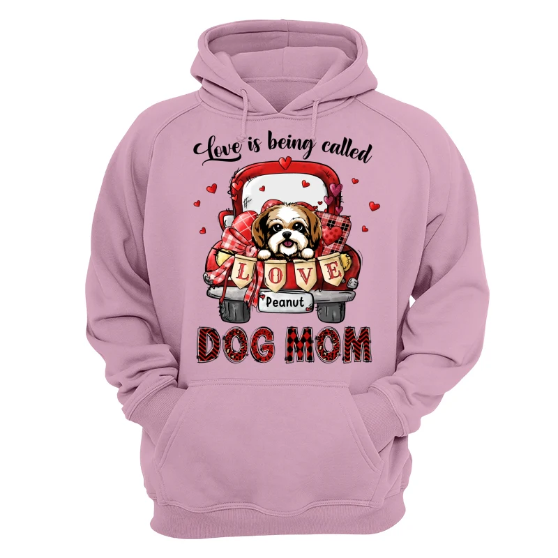 Love Is Being Called Dog Mom Truck Personalized Shirt - Image 15