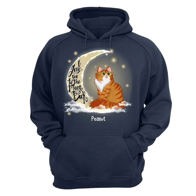 Love My Cats To The Moon And Back Personalized Shirt - Image 10