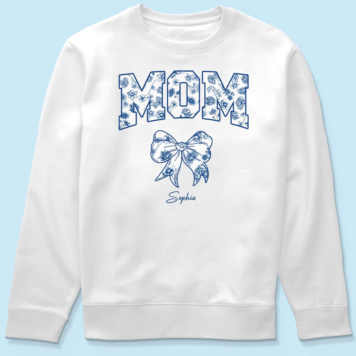 Mom Mama Grandma Chinoiserie Coquette Personalized Shirt, Gift for mom, grandma - Image 10