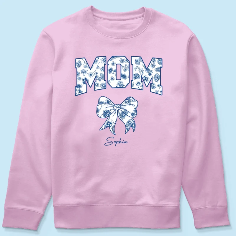 Mom Mama Grandma Chinoiserie Coquette Personalized Shirt, Gift for mom, grandma - Image 24