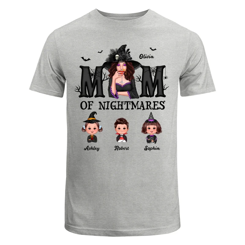 Mom Of Nightmare Halloween Personalized Shirt - Image 6