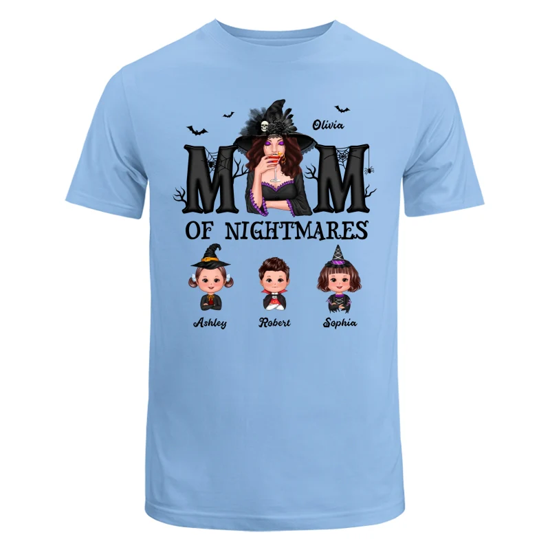 Mom Of Nightmare Halloween Personalized Shirt - Image 8