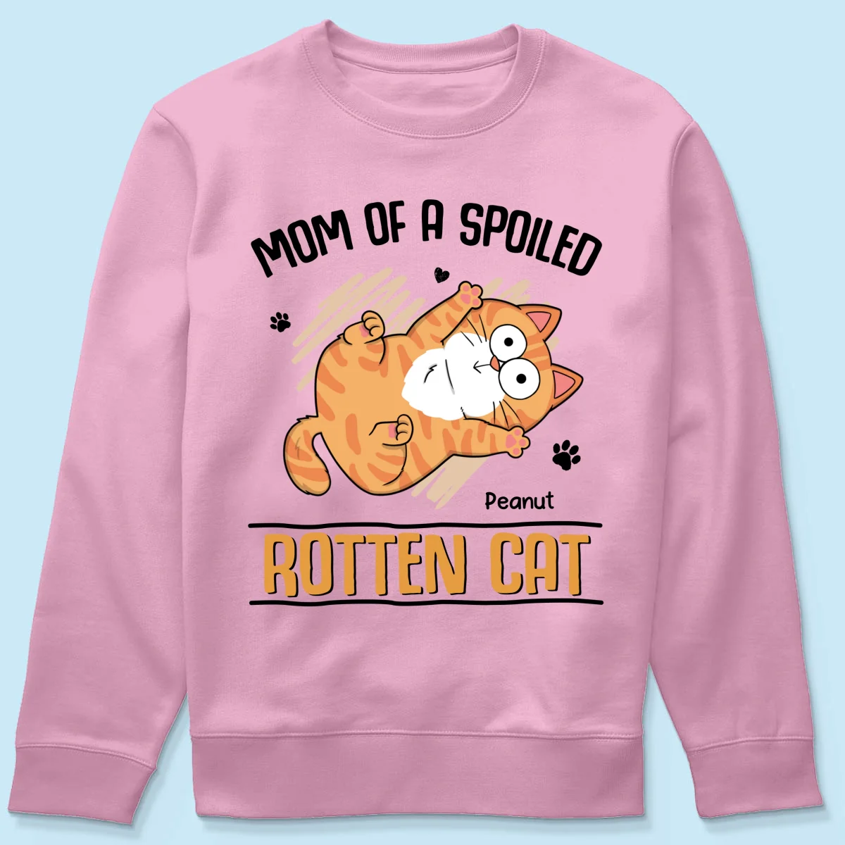 Mom Of Spoiled Rotten Cats Personalized Shirt - Image 20