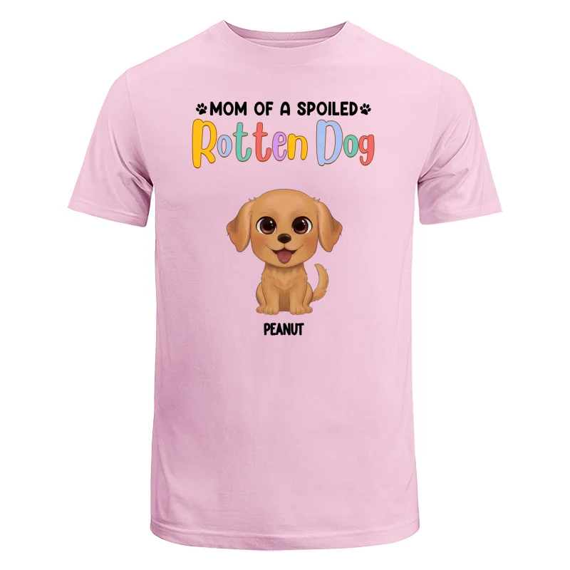 Mom Of Spoiled Rotten Watercolor Cute Dogs Personalized Tank Top Shirt - Image 15