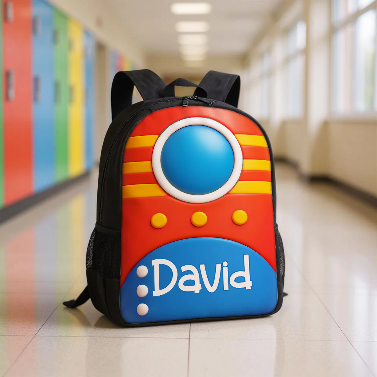Monogram Animal Theme Personalized Kid Backpack, Back to School Backpack for Boys, Girls, 12 Different Designs - Image 9