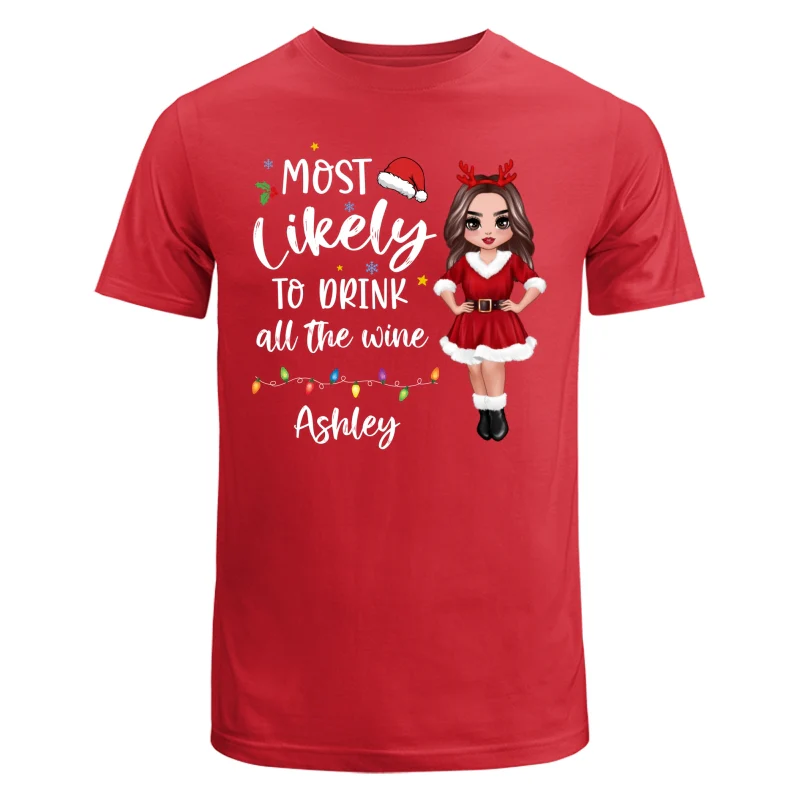 Most Likely Doll Family Christmas Quote Personalized Custom Christmas Matching Shirt, Family Shirt, Christmas Funny Shirt - Image 14