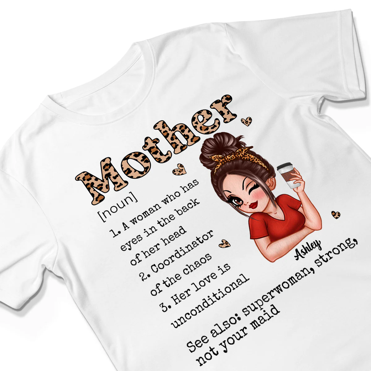 Mother Definition Personalized Shirt - Image 3