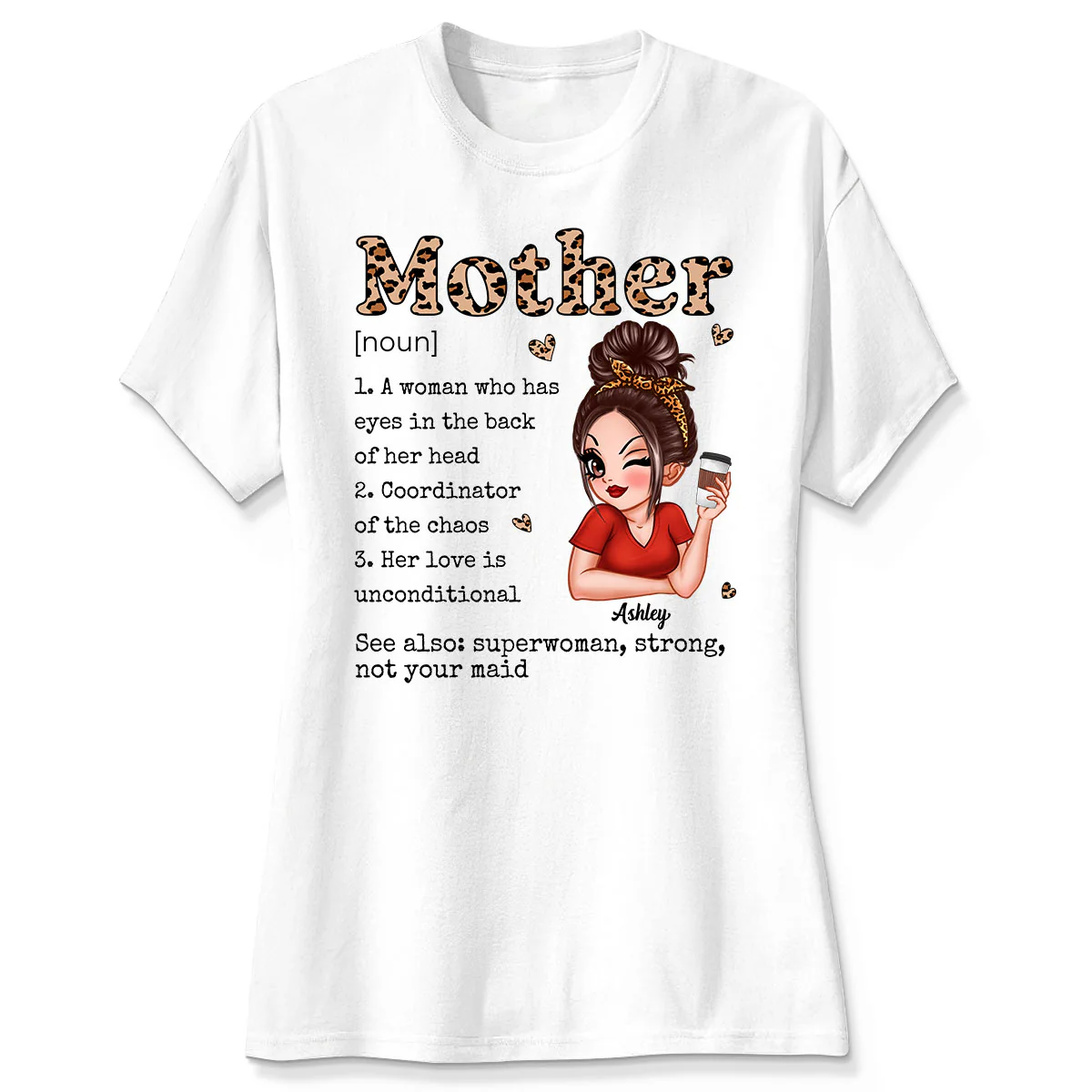 Mother Definition Personalized Shirt - Image 4
