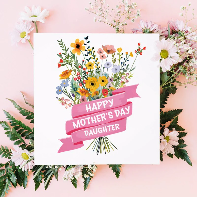 Mother's Day Greeting Card From Mom To Daughter (PW) - Image 2