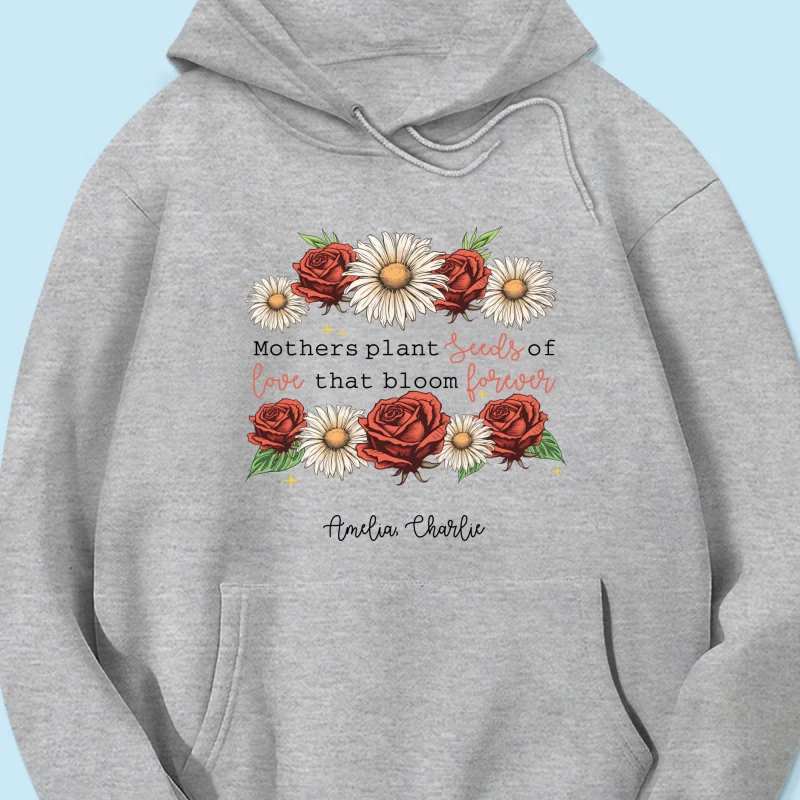 Mothers Plant Seed of Love Personalized Birth Month Shirt, Gift for Moms - Image 16