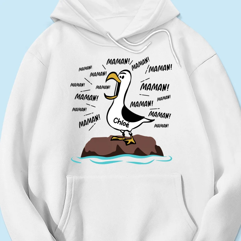 Mouettes Maman! Maman! Maman! – T-shirt Personnalisé – Cadeau Rigolo pour la Fête des Mères - Image 29
