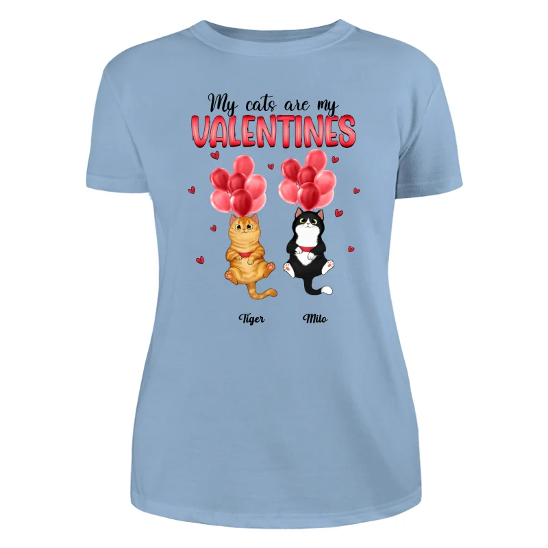 My Cat My Fluffy Cat Balloon Personalized Shirt - Image 12