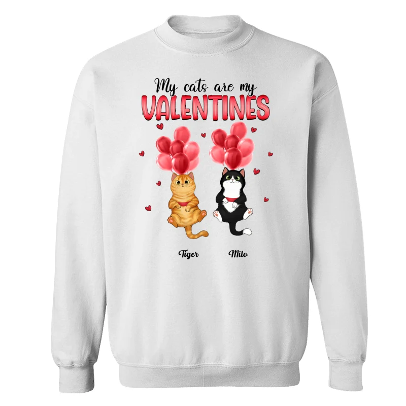 My Cat My Fluffy Cat Balloon Personalized Shirt - Image 17