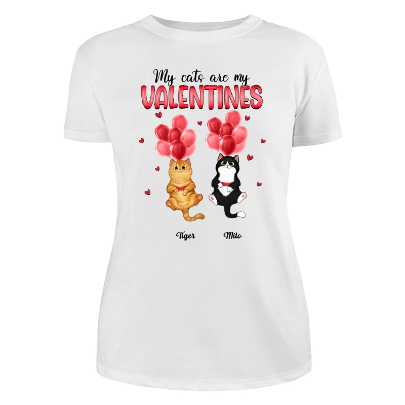 My Cat My Fluffy Cat Balloon Personalized Shirt - Image 9