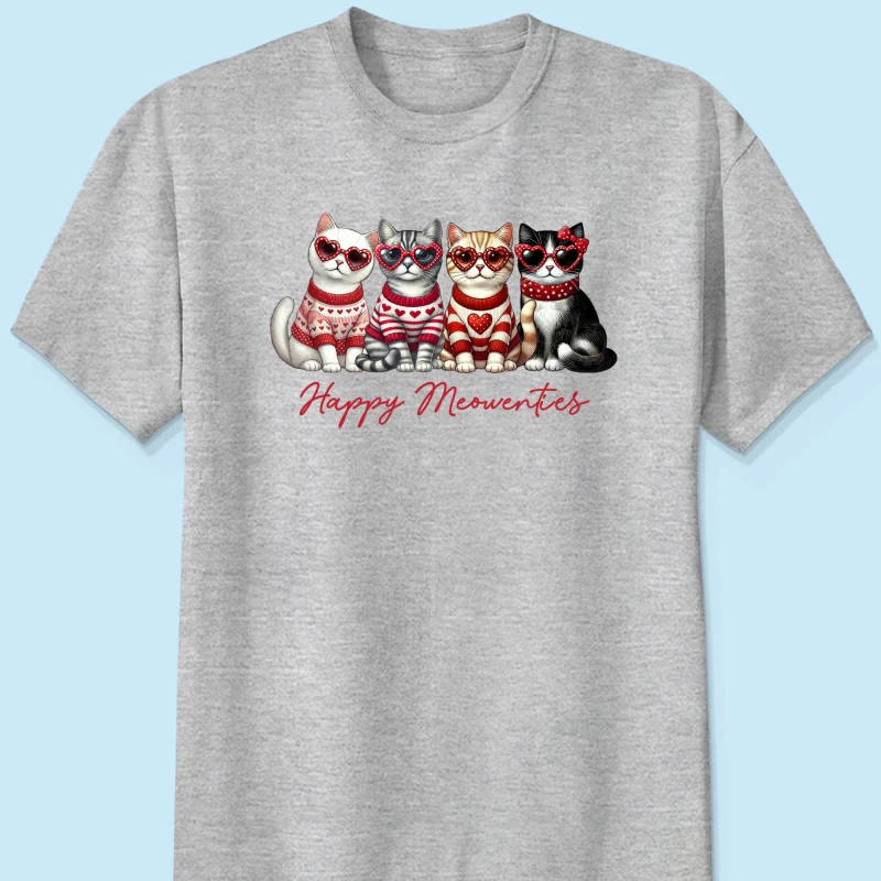 My Cats Are My  Personalized Shirt,  Gift for Cat Moms - Image 11