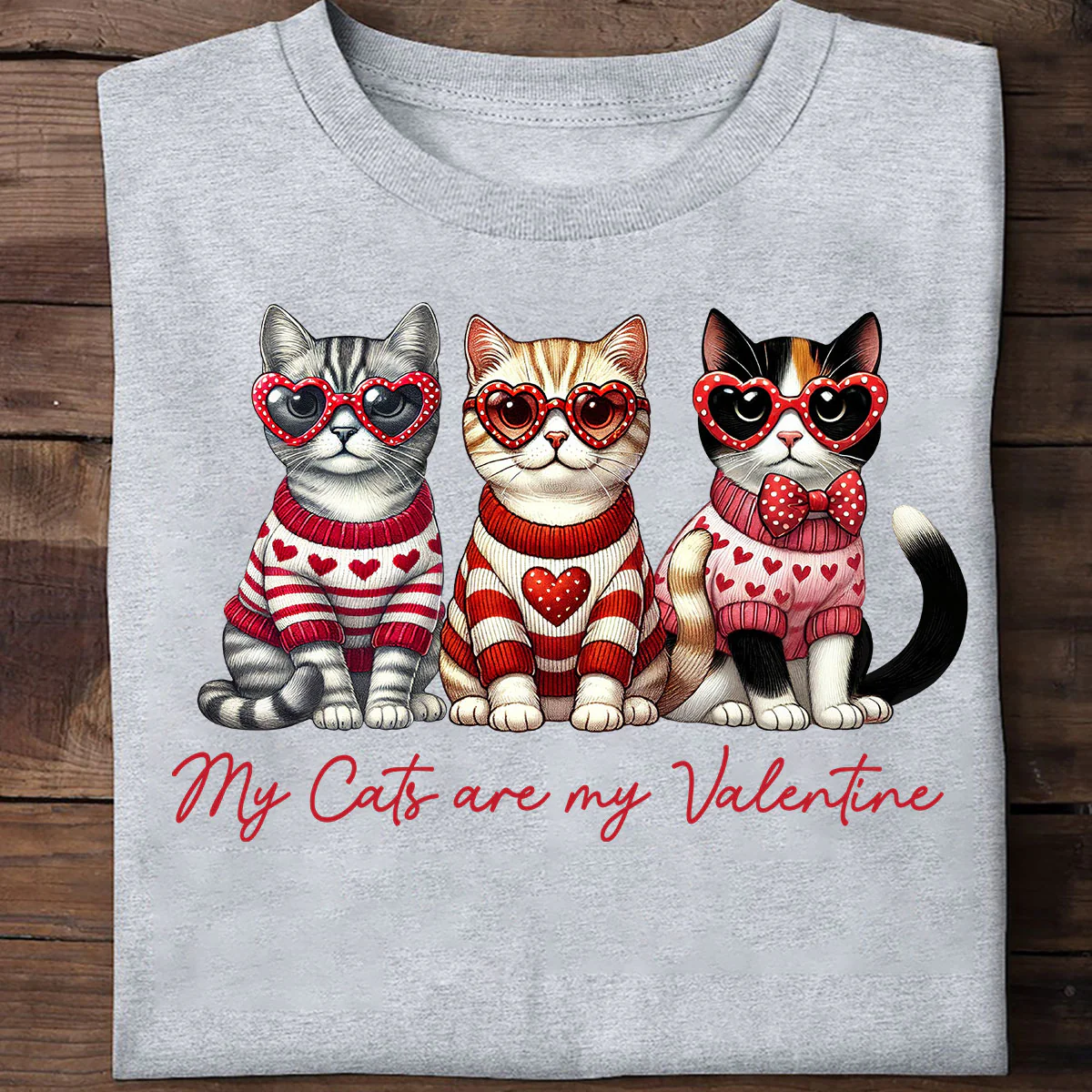 My Cats Are My  Personalized Shirt,  Gift for Cat Moms - Image 2