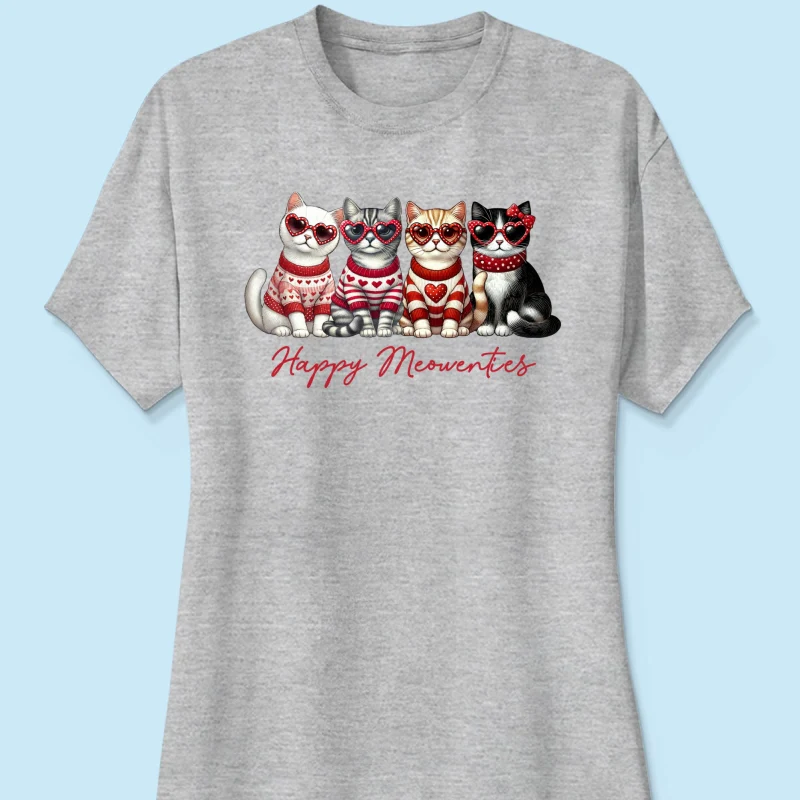 My Cats Are My  Personalized Shirt,  Gift for Cat Moms - Image 22