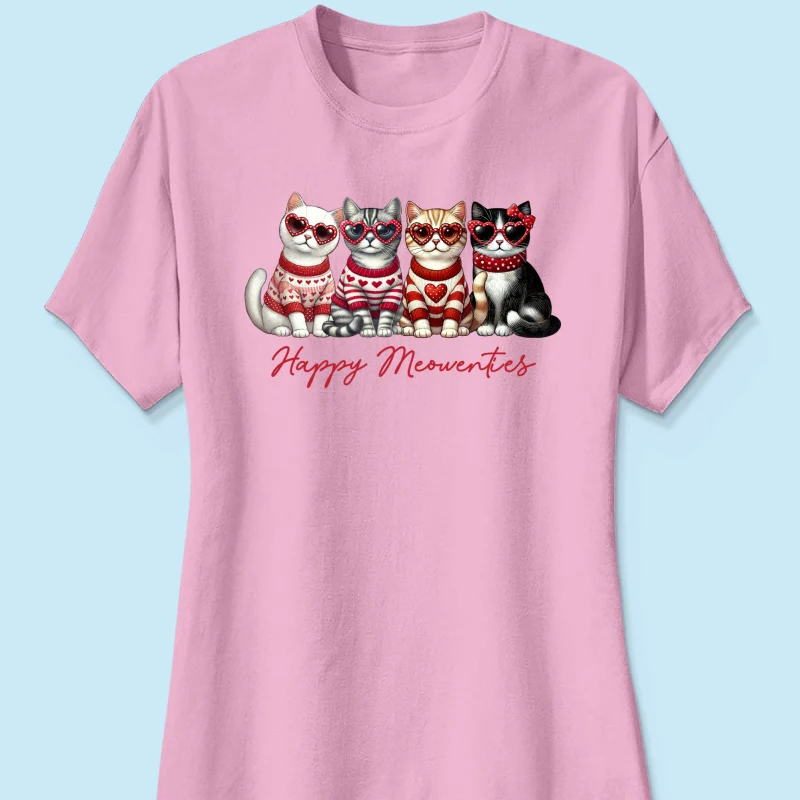 My Cats Are My  Personalized Shirt,  Gift for Cat Moms - Image 23