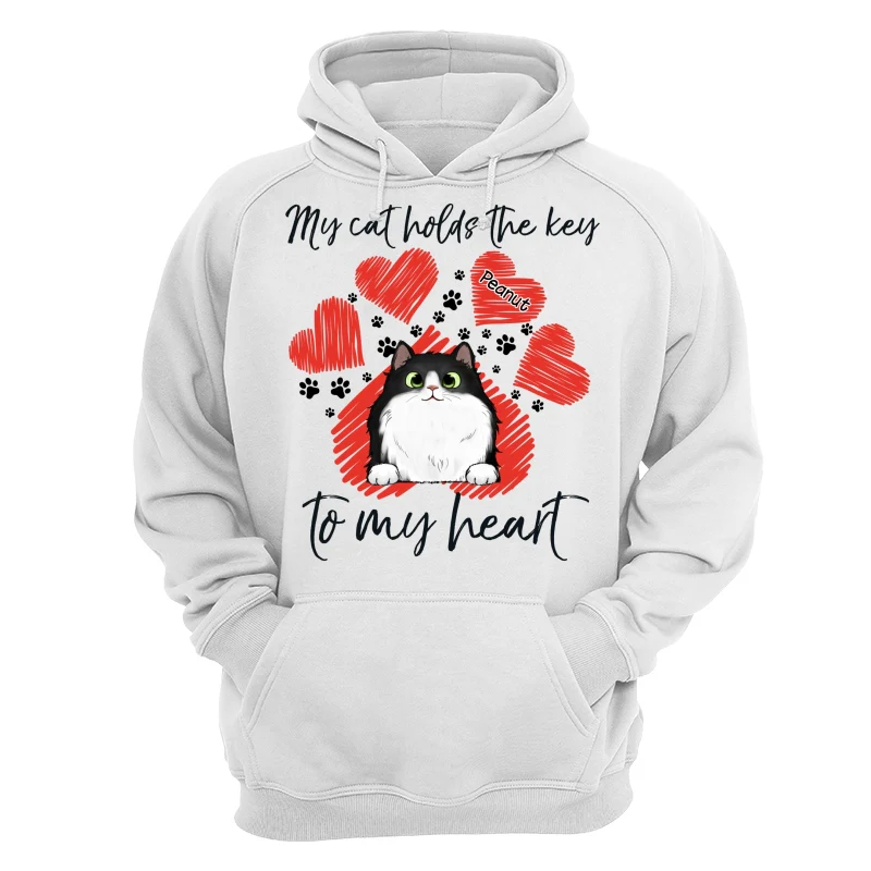 My Cats Hold The Key To My Heart Personalized Shirt - Image 13