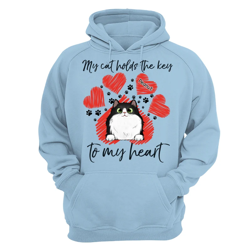 My Cats Hold The Key To My Heart Personalized Shirt - Image 16