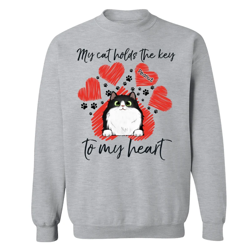My Cats Hold The Key To My Heart Personalized Shirt - Image 18