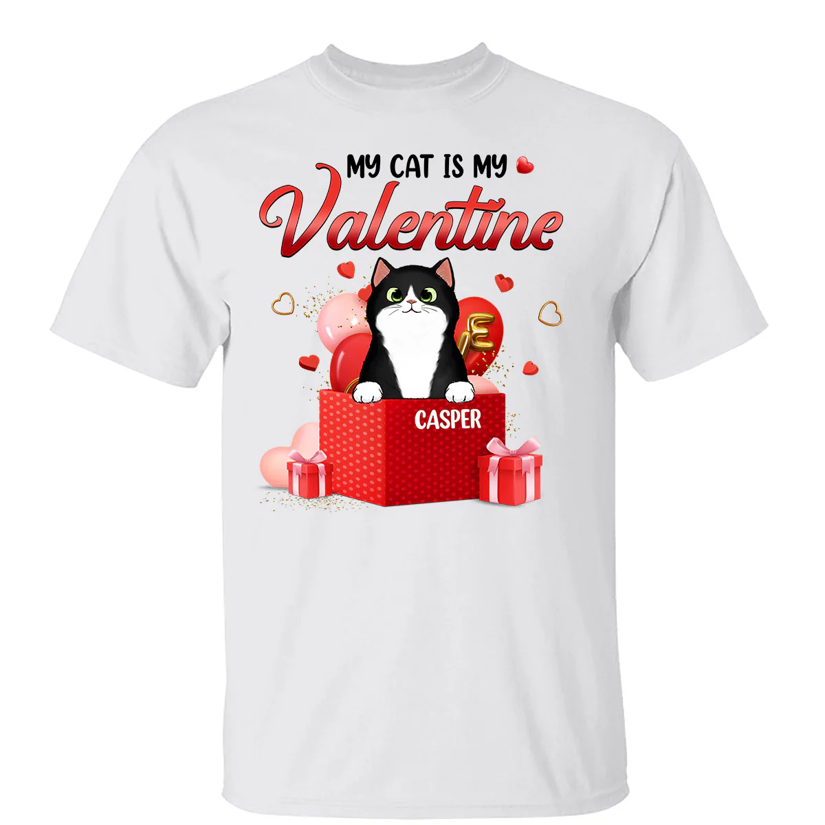 My Cats My Gift Box Personalized Shirt