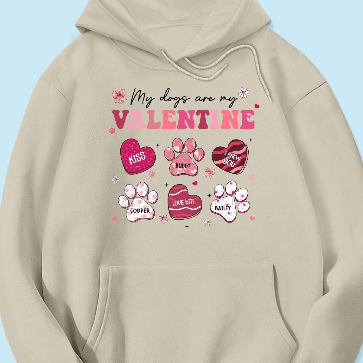 My Dogs Cats Are My Coquette Paw Gift For Pet Lover Personalized Shirt - Image 16