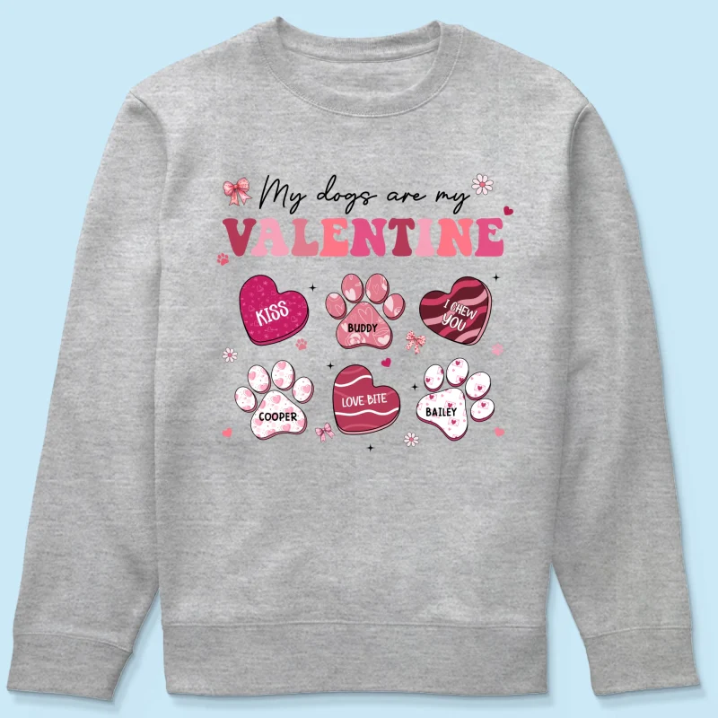 My Dogs Cats Are My Coquette Paw Gift For Pet Lover Personalized Shirt - Image 19
