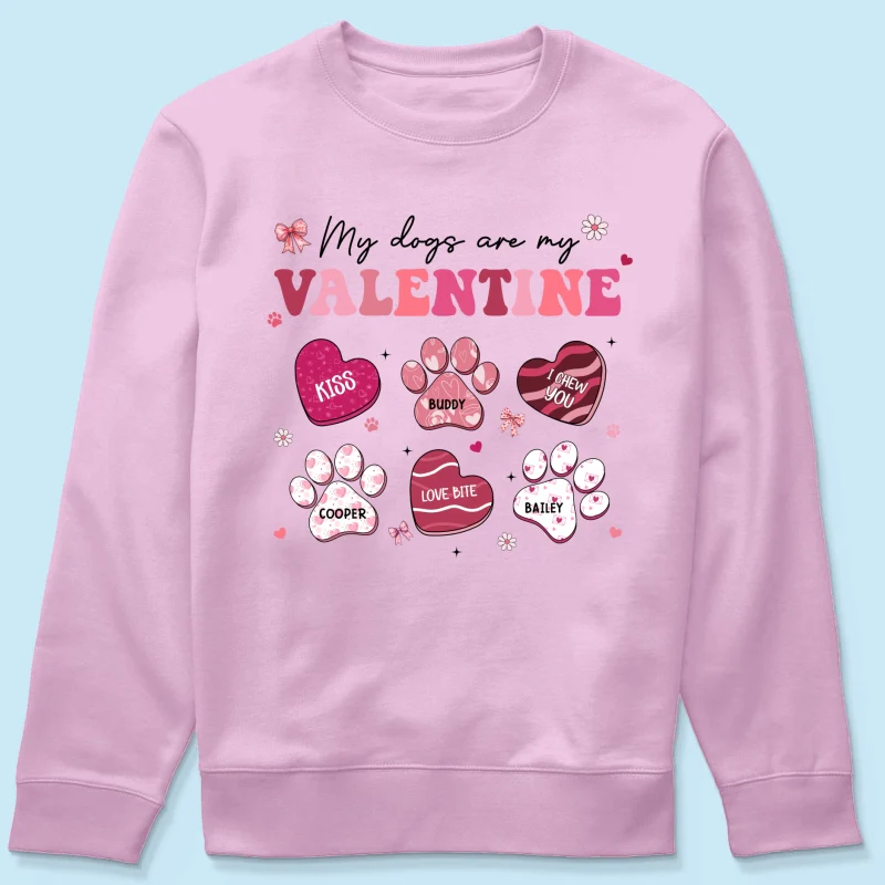 My Dogs Cats Are My Coquette Paw Gift For Pet Lover Personalized Shirt - Image 21