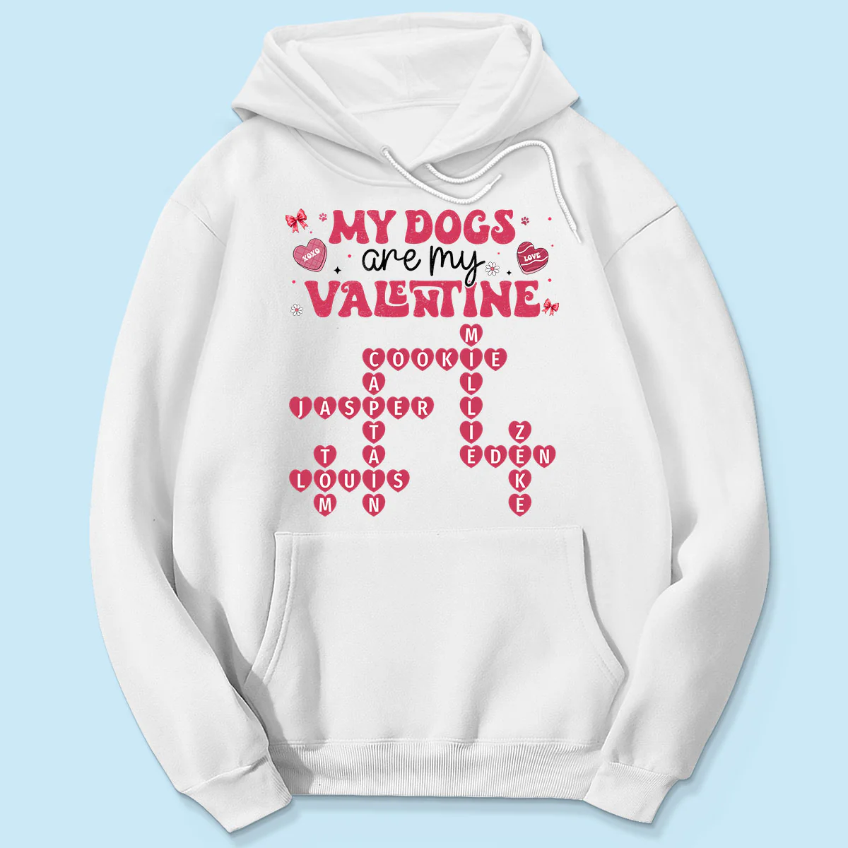 My Dogs Cats Are My Crossword Puzzle Art Gift For Pet Lover Personalized Shirt - Image 5