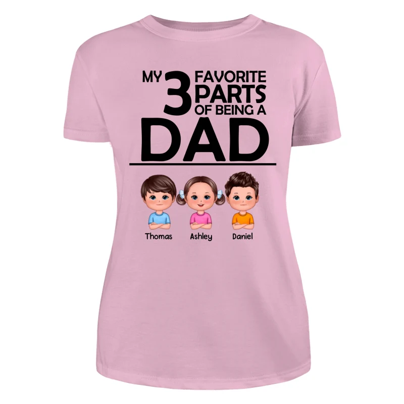 My Favorite Part Of Being A Dad Grandpa Personalized Shirt - Image 11