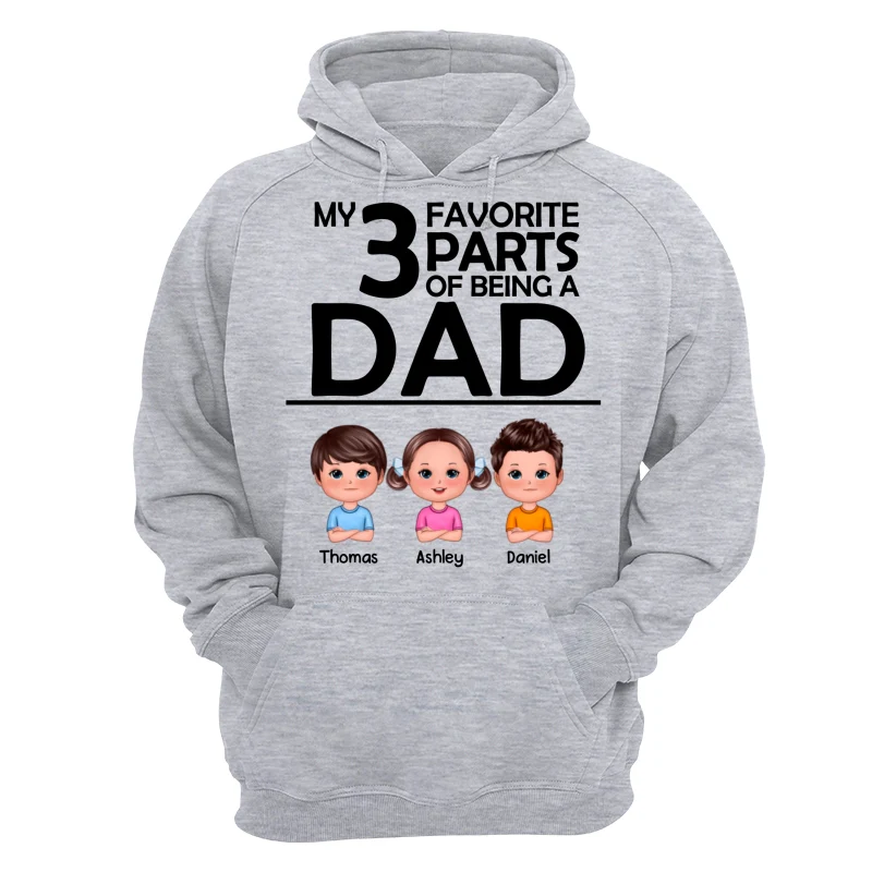 My Favorite Part Of Being A Dad Grandpa Personalized Shirt - Image 14