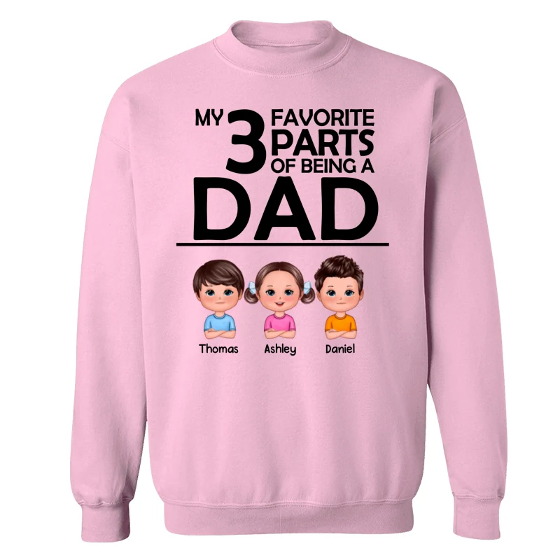 My Favorite Part Of Being A Dad Grandpa Personalized Shirt - Image 19