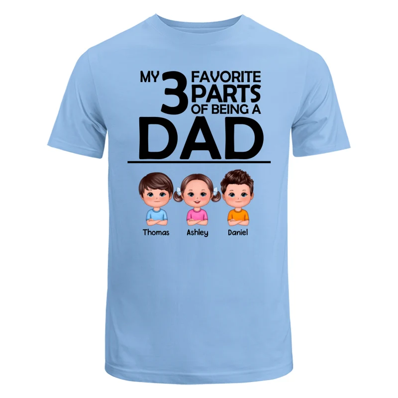 My Favorite Part Of Being A Dad Grandpa Personalized Shirt - Image 8