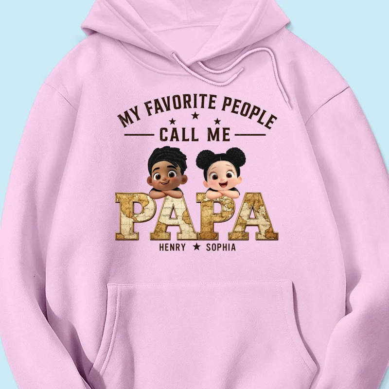 My Favorite People Call Me Grandpa - Personalized Shirt - Father's Day Gift for Dad, Grandpa, Husband - Image 20