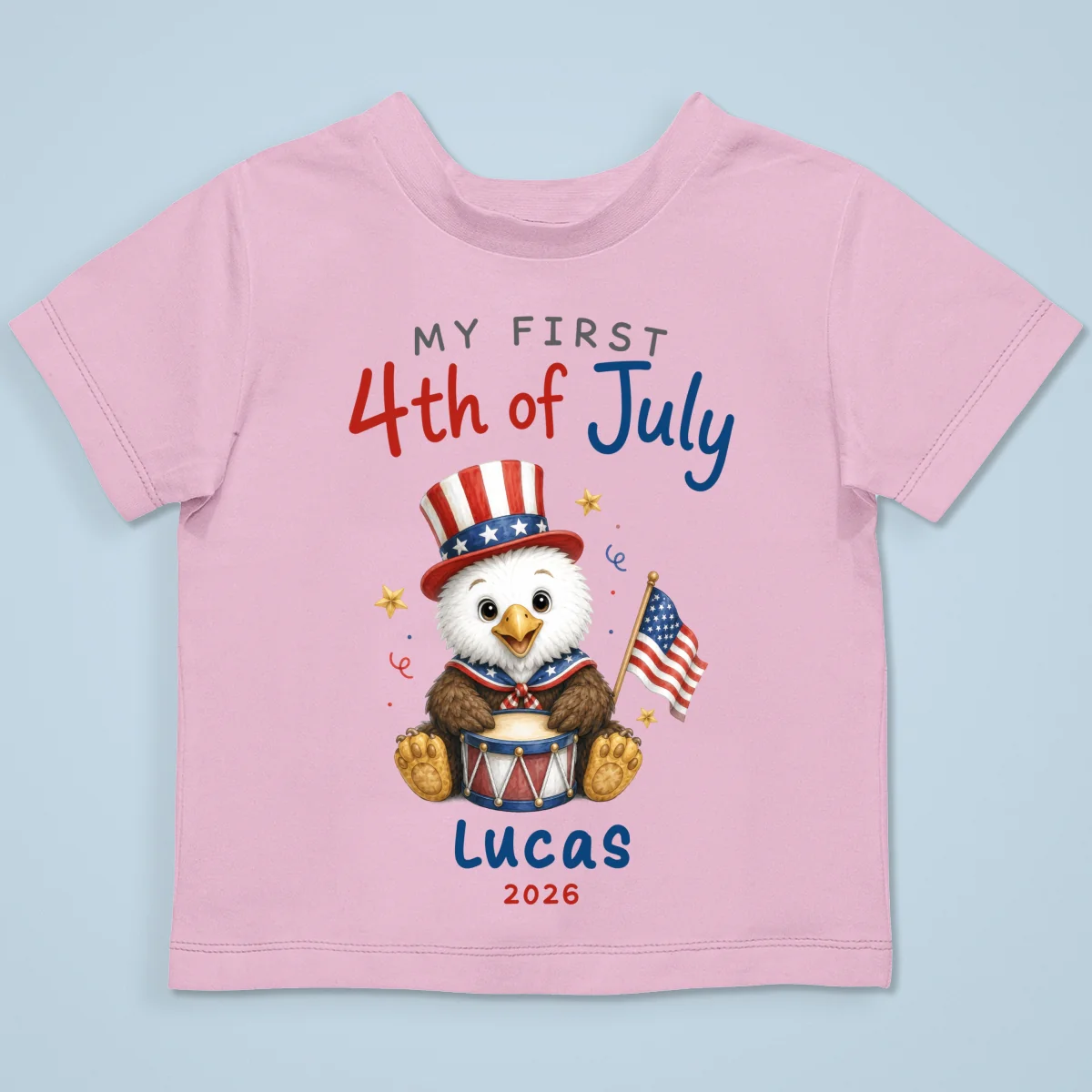 My First 4th Of July - Personalized Baby Apparel - 4th Of July Keepsake For Baby - Image 15