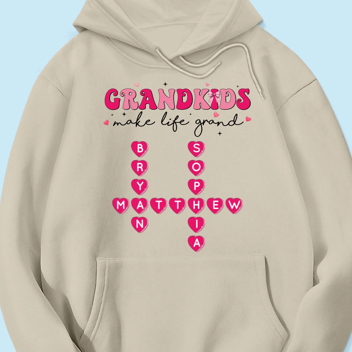 My Grandkids Are My  Gift For Grandma Personalized Shirt - Image 16