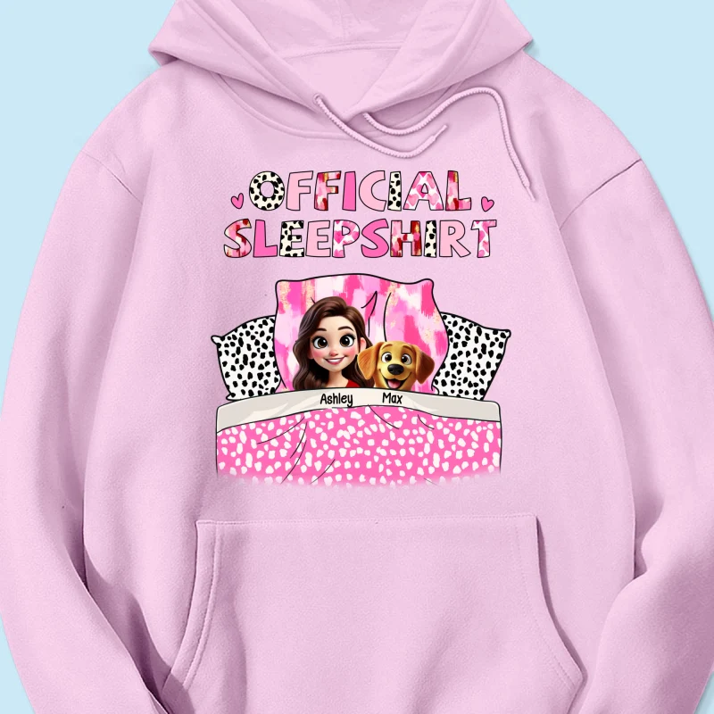 My Official Sleepshirt 3D Cute Dogs Personalized Shirt, Gift For Dog Mom - Image 20