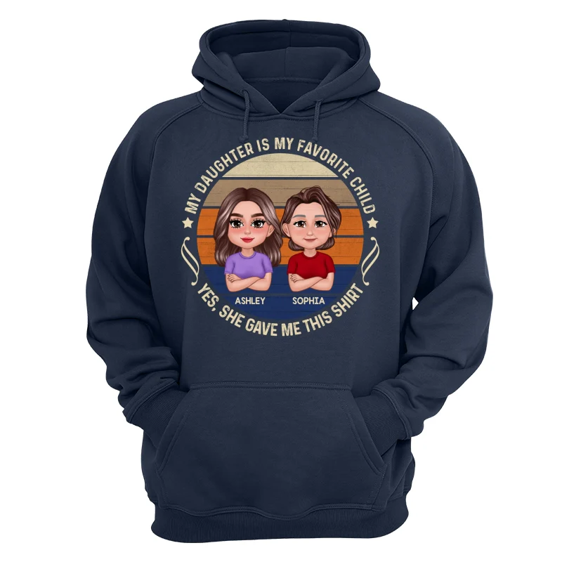 My Son Daughter Is My Favorite Child Funny Gift For Mom Personalized Shirt - Image 14