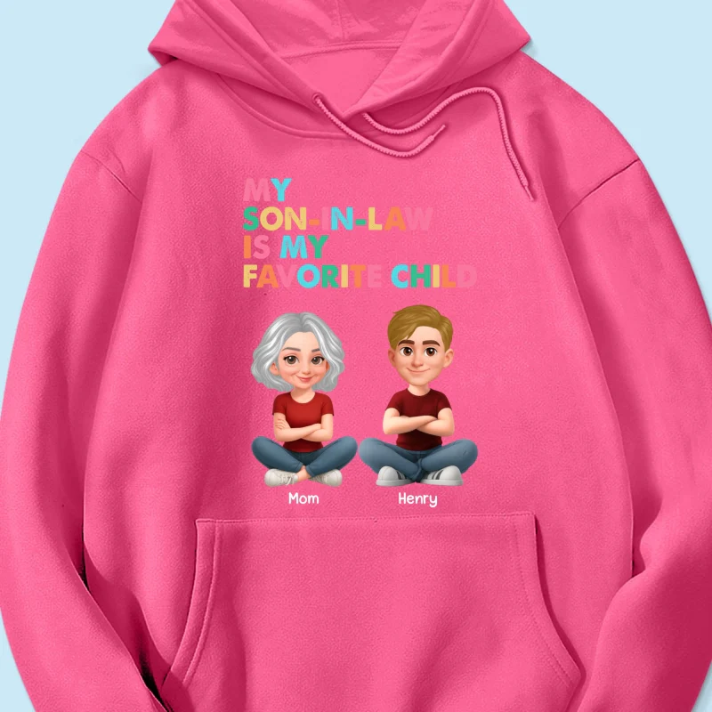 My Son-In-Law Is My Favorite Child - Personalized Shirt - Funny Mother's Day Gift For Mother-In-Law - Image 54