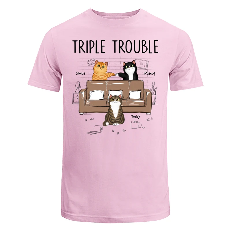 Naughty Flfuffy Cats Personalized Shirt - Image 7