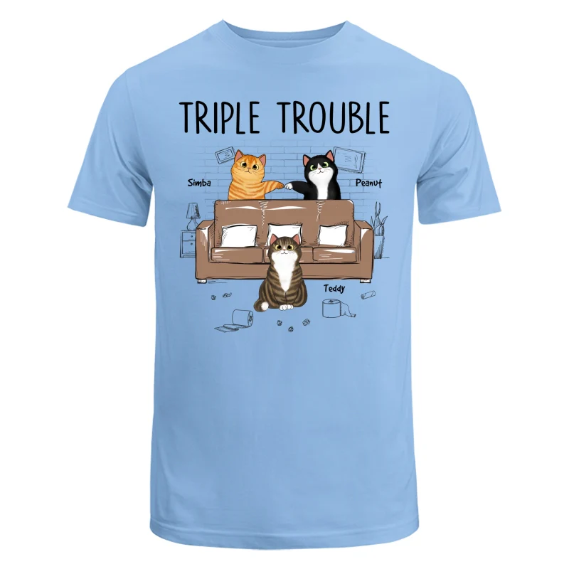 Naughty Flfuffy Cats Personalized Shirt - Image 8
