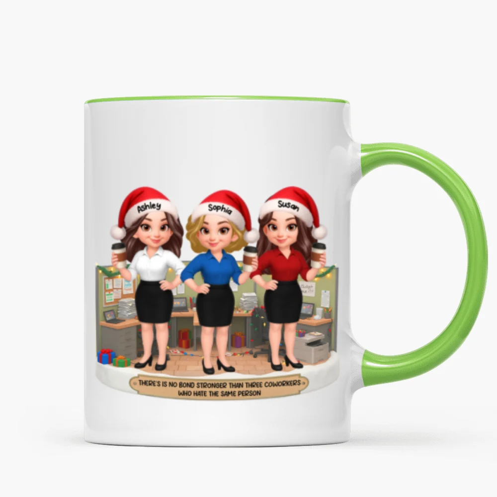 No Bond Stronger Coworkers Hate The Same Person - Personalized Mug - Funny Gift For Work Besties, Colleagues - Image 13