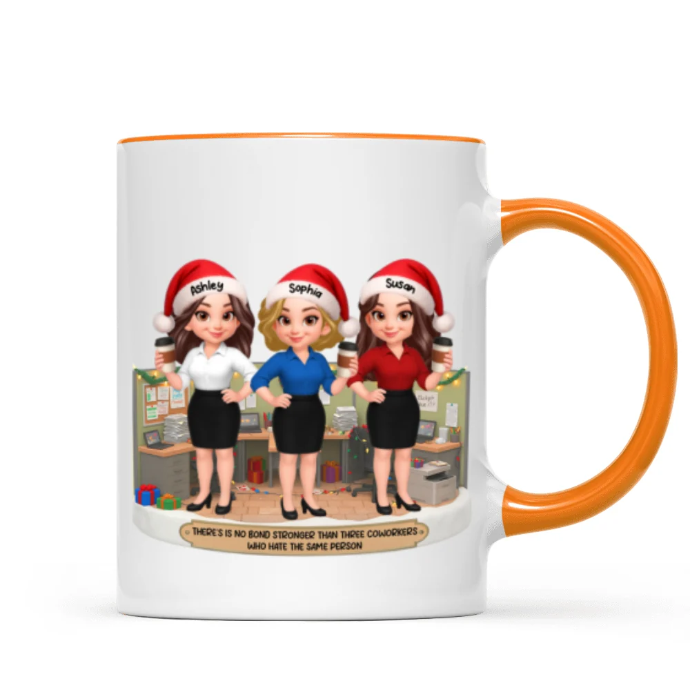 No Bond Stronger Coworkers Hate The Same Person - Personalized Mug - Funny Gift For Work Besties, Colleagues - Image 14